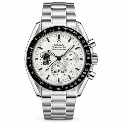 Omega Speedmaster Chronograph White Watch
