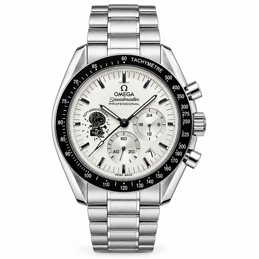 Omega Speedmaster Chronograph White Watch