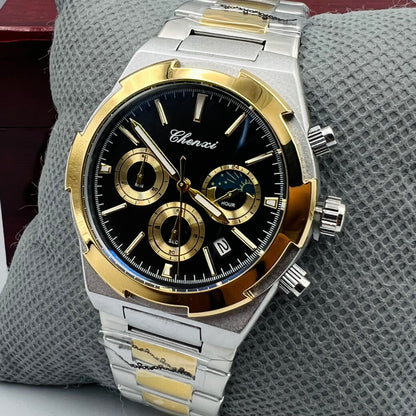 Chenxi Chain Twotone Black Watch