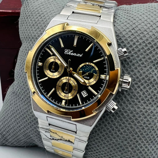 Chenxi Chain Twotone Black Watch