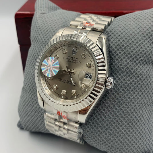 Silver Grey Datejust Watch