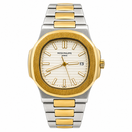 Patek Twotone White Watch