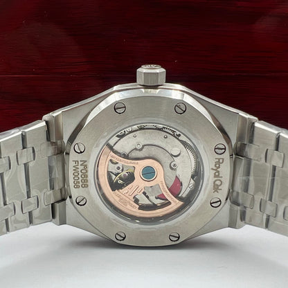 AP Automatic Silver Black Watch