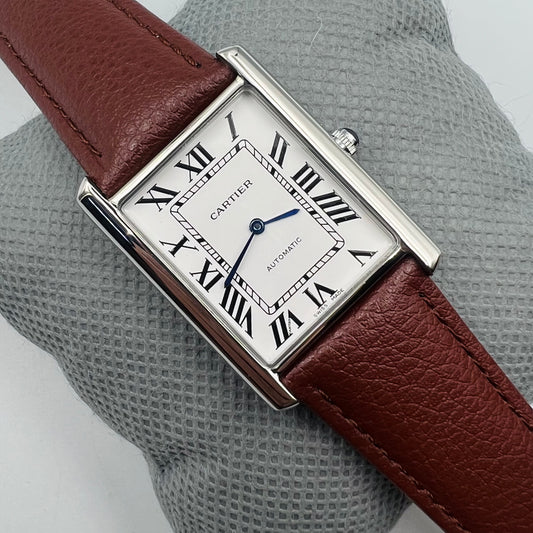 Master Cart!er Tank Silver Brown