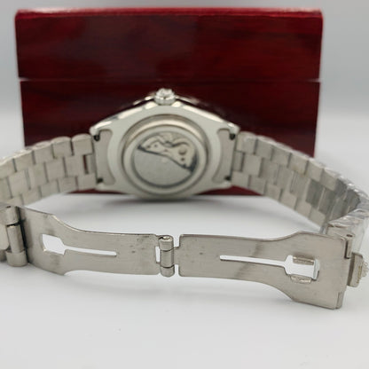 Rolx White Dail Automatic Watch