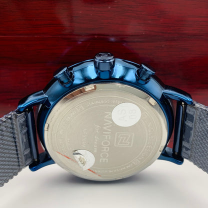 Naviforce Chrono Blue Watch