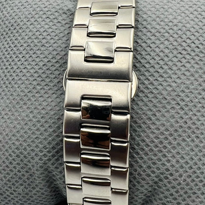 Patek Silver Black Watch