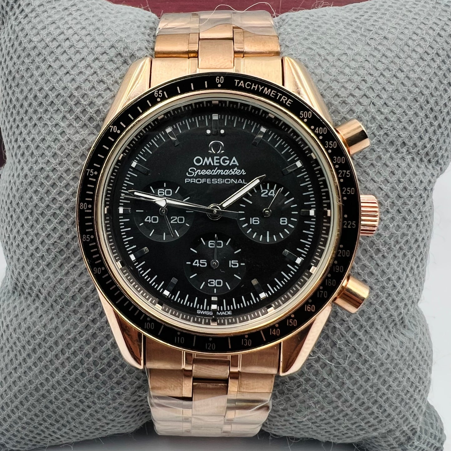 Omega Chain Copper Black Watch