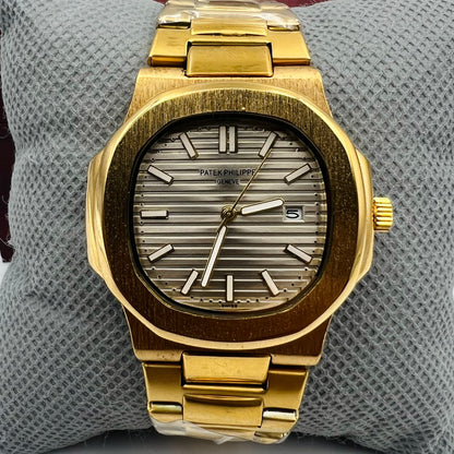 Patek Golden Grey Watch