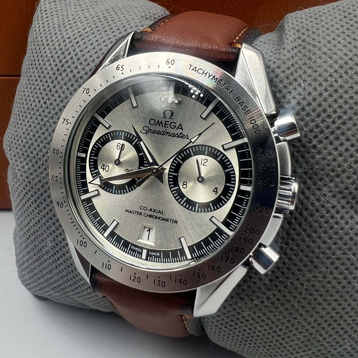 Omega Speedmaster Chronograph Brown Watch