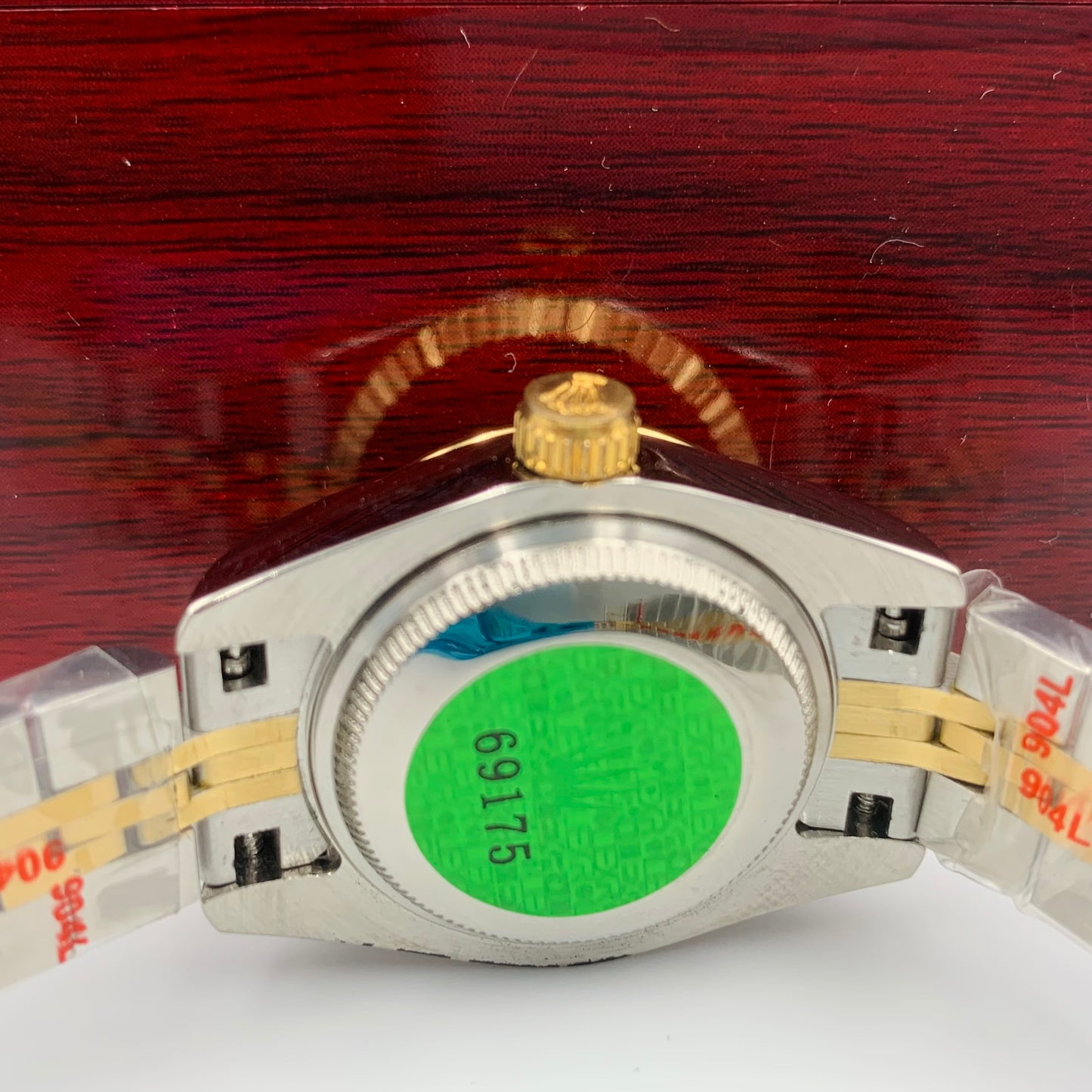 Rolx Ladies Twotone White Watch