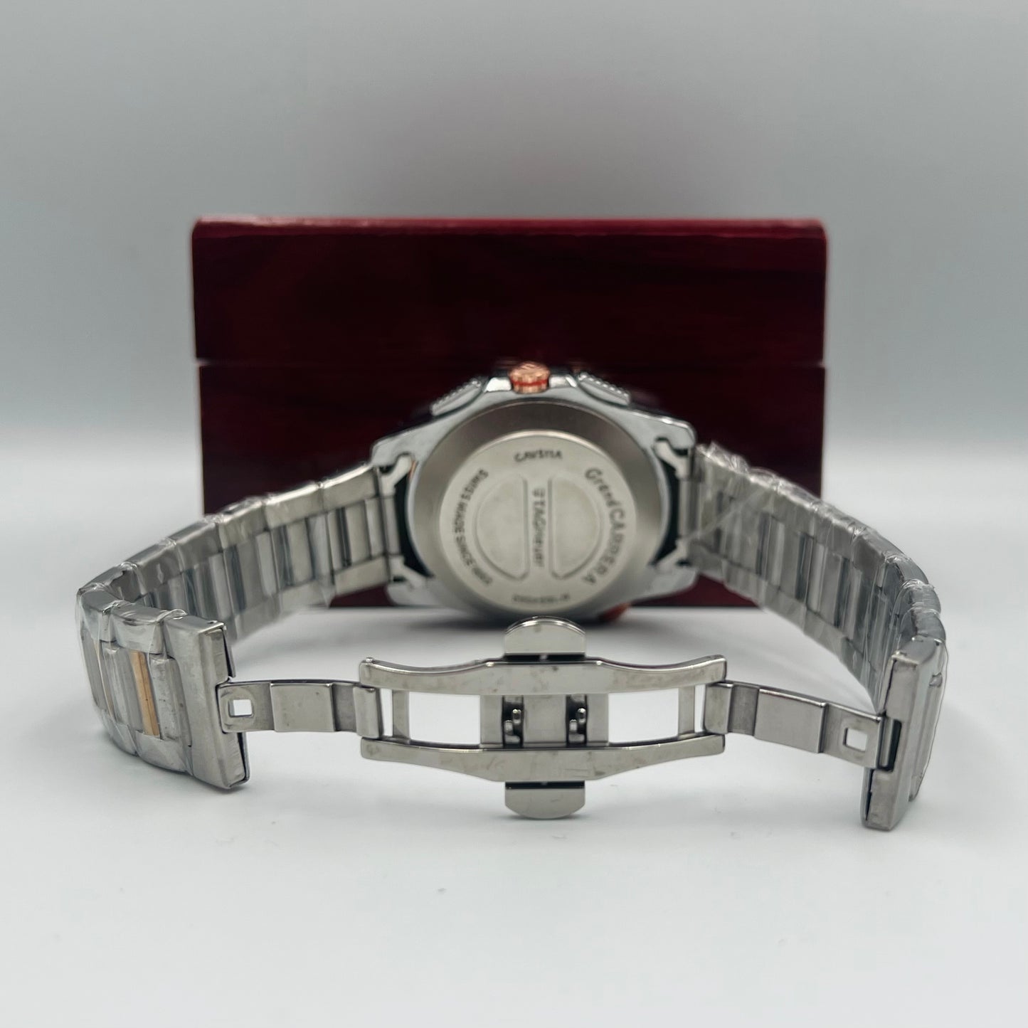 Tag Grand Carrera Ring Twotone Black Watch