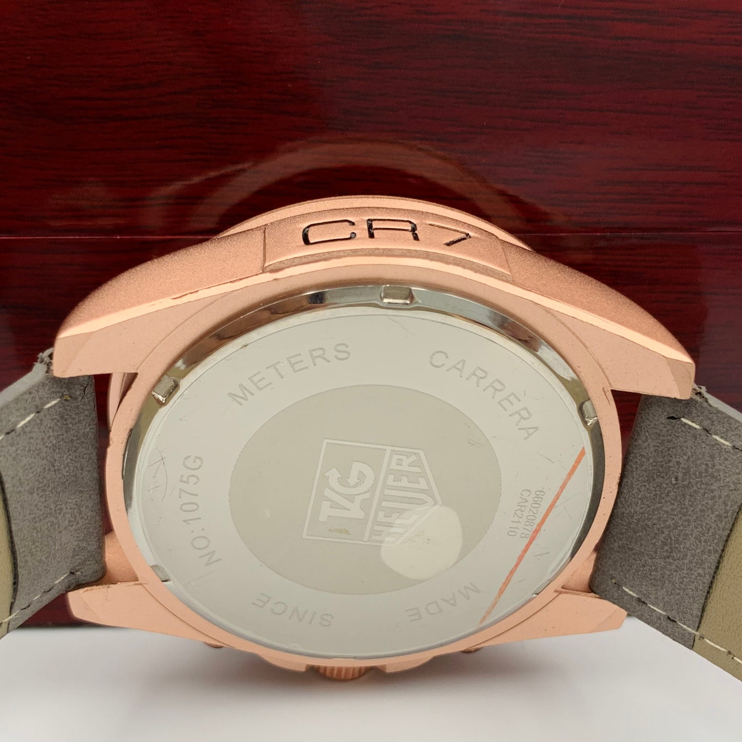 Tag Grey Dail Golden Case Watch
