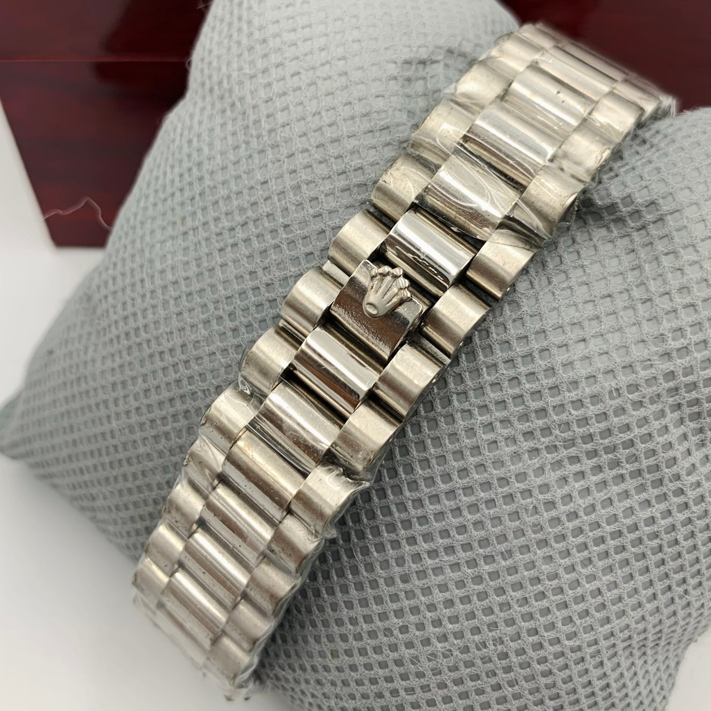 Rolx Milgauss Silver Blue Watch