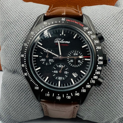 Bolamos Chronograph Working Brown Watch