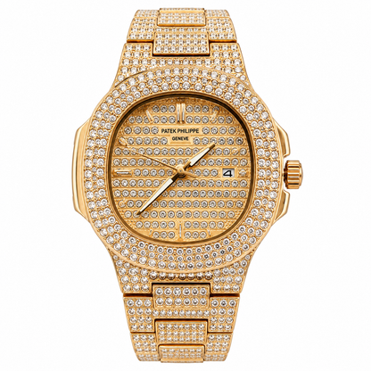 Patek Stones RoseGold Watch