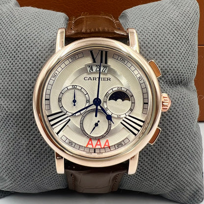 Cartie Chronograph SunMoon Quartz Brown Watch