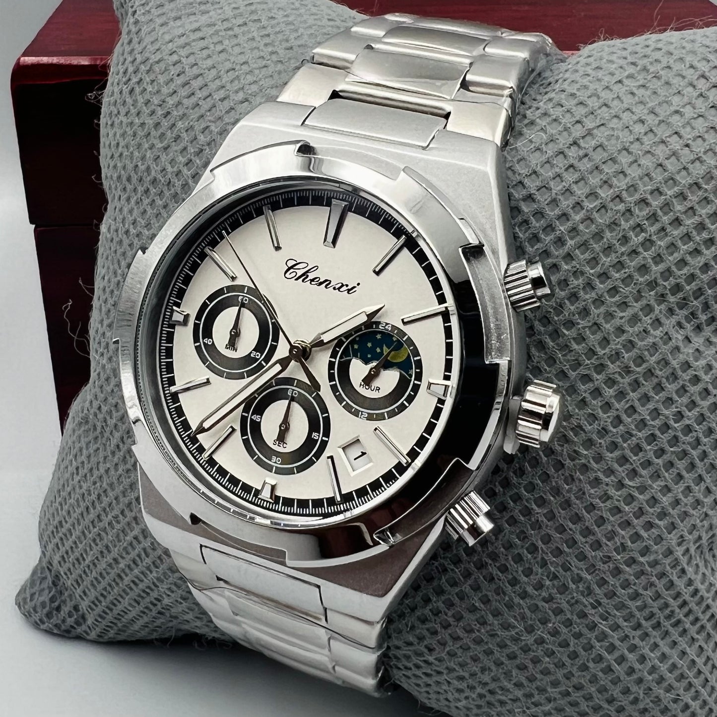 Chenxi Chain Silver White Watch