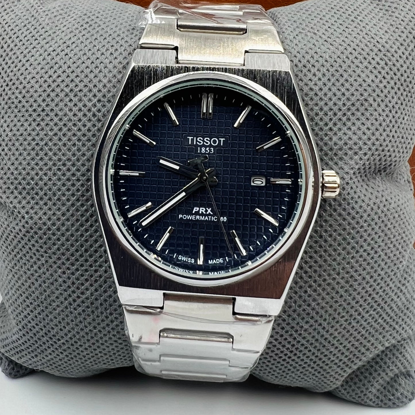 Tissot PRX Silver Blue Watch
