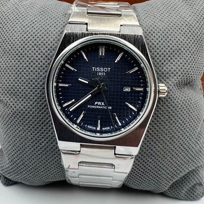 Tissot PRX Silver Blue Watch