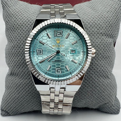 Rolx Landweller Silver Tiffny Watch