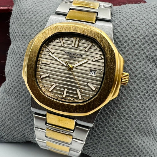 Patek Twotone Grey Watch