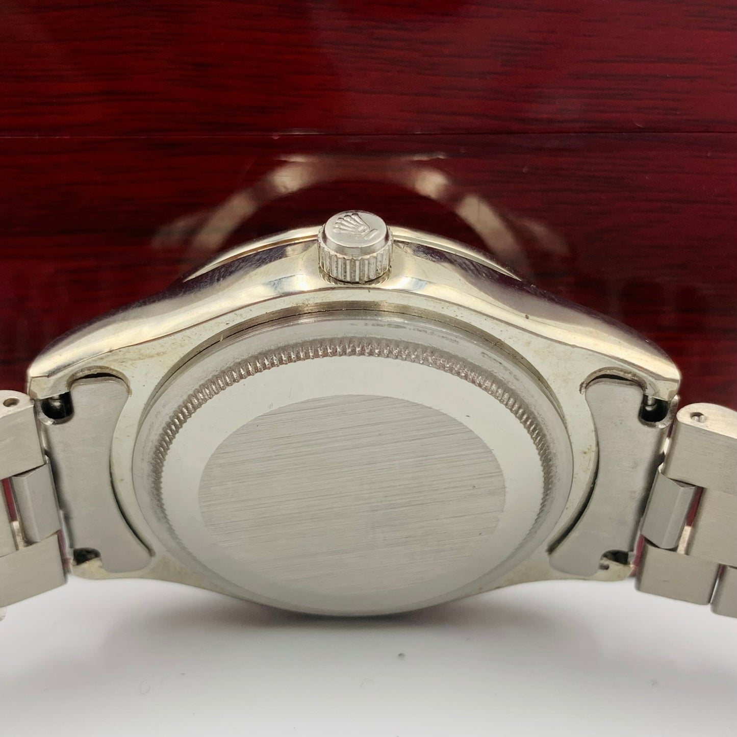 Rolx Milgauss Silver Black Datejust Watch