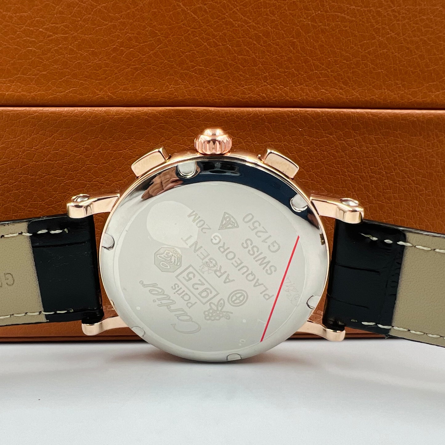 Cartie Chronograph SunMoon Quartz Black Watch