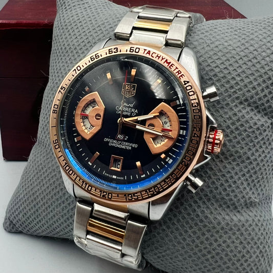 Tag Grand Carrera Twotone Black Watch