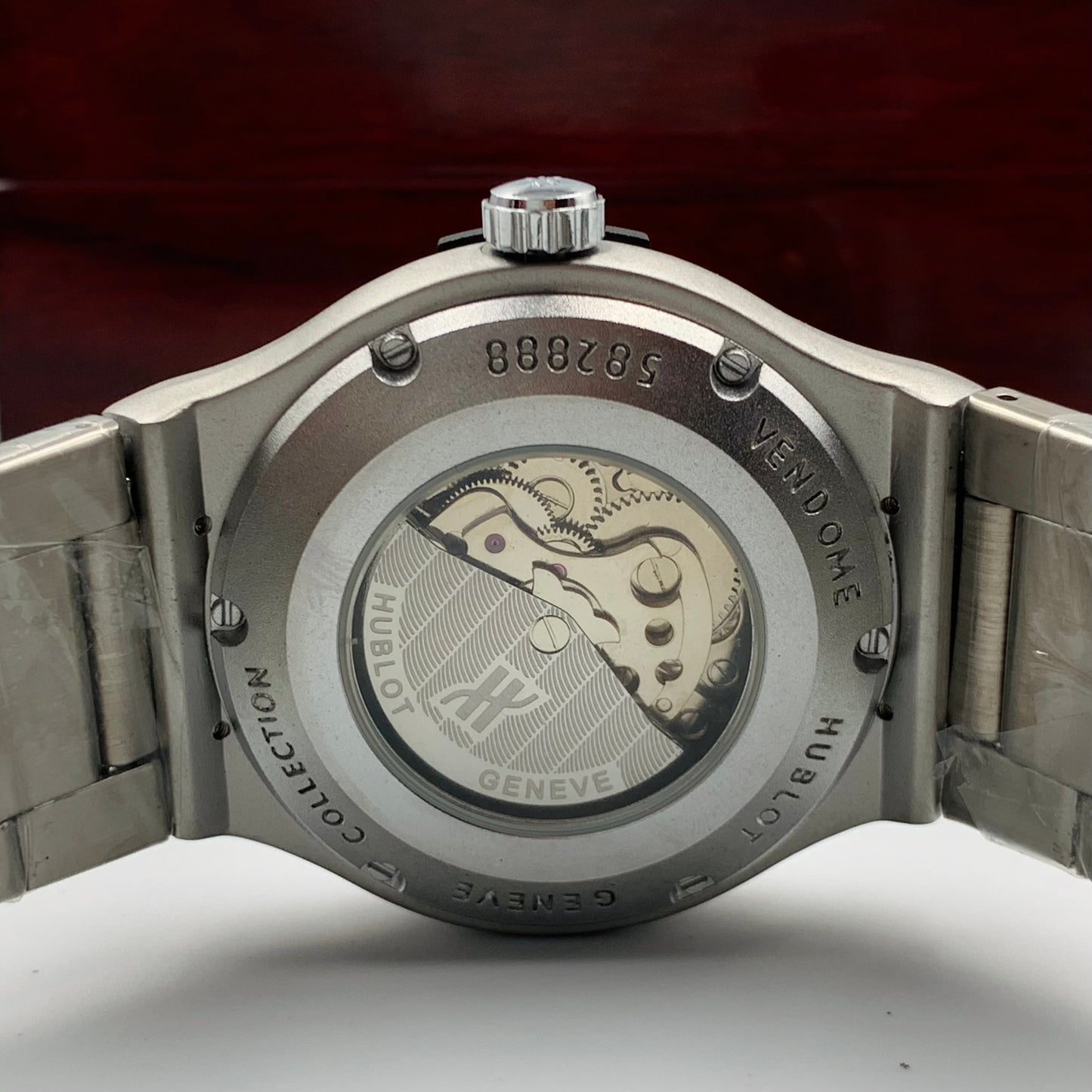 Hublot Silver Strap Automatic Watch