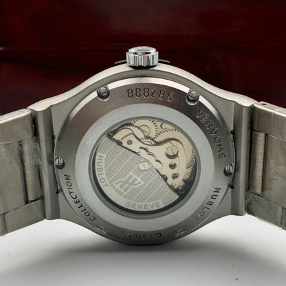 Hublot Silver Strap Automatic Watch
