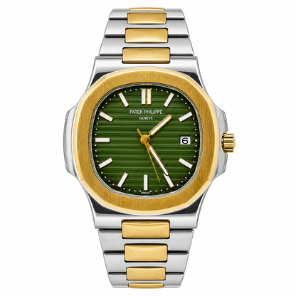 Patek Twotone Green Watch