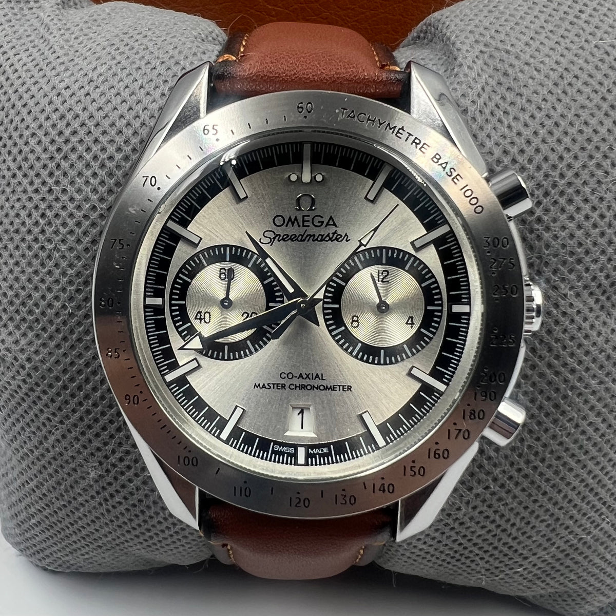 Omega Speedmaster Chronograph Brown Watch