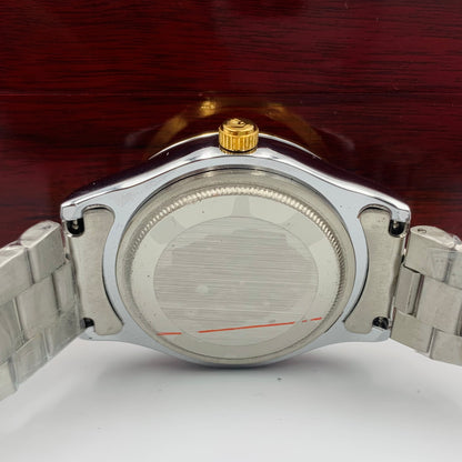 Rolx Milgauss Twotone Black Datejust Watch