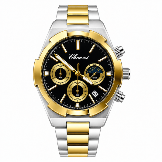 Chenxi Chain Twotone Black Watch