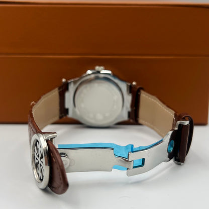 PP Strap Silver Brown Watch