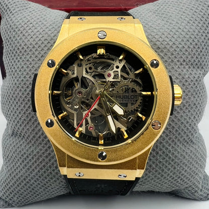 Hublo Golden Automatic Watch
