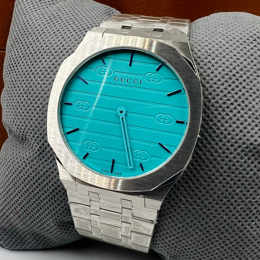 Gucci Silver Tiffny Watch