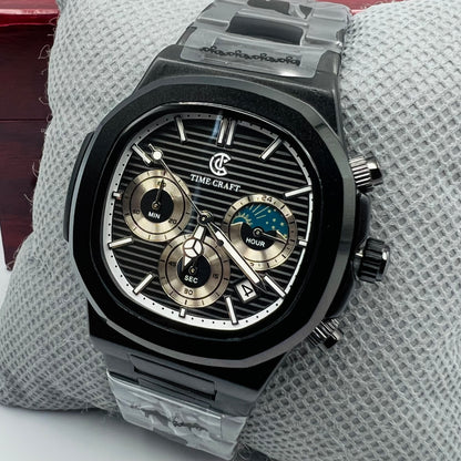 TimeCraft Chain Full Black Watch