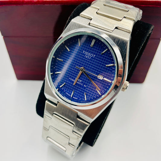PRX Silver Blue PowerMatic Watch