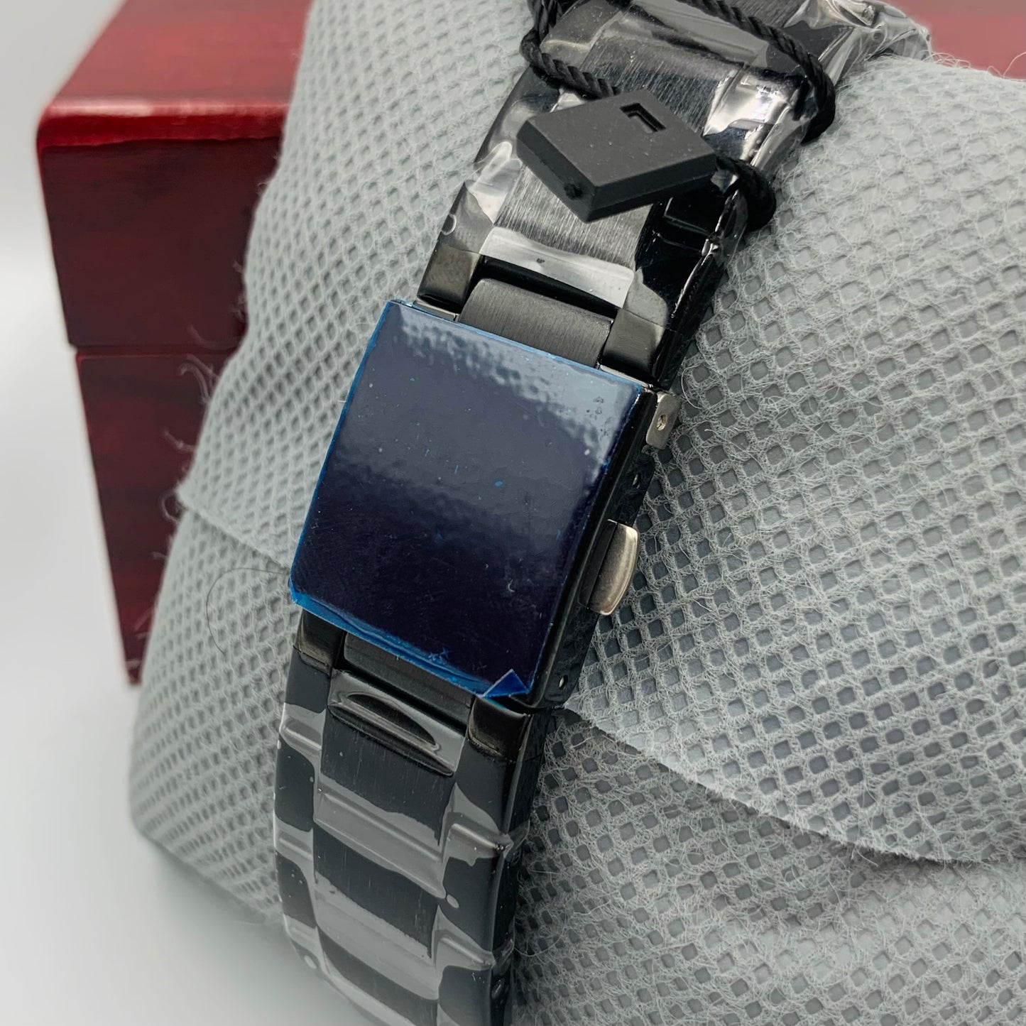 Curren Black Twotone Chronograph Working Watch