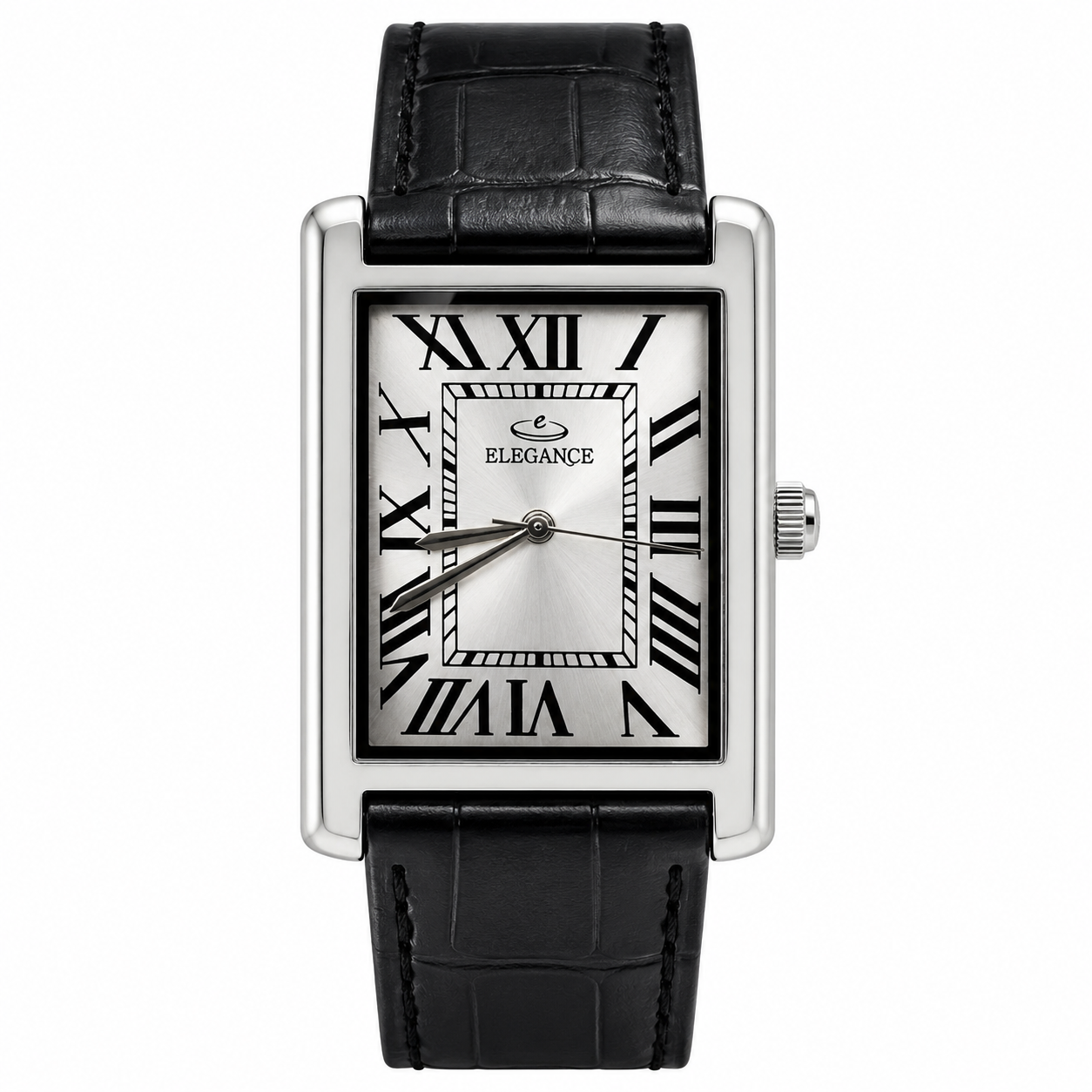 Original Elegance Silver White Black Watch