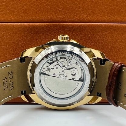 Tissot 1853 Automatic Golden White Brown Watch