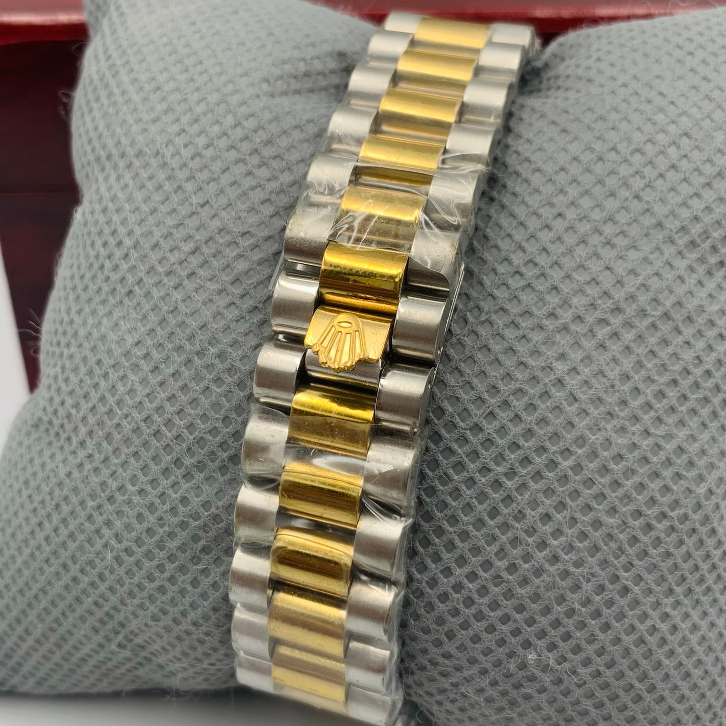 Rolx Milgauss Twotone Black Datejust Watch