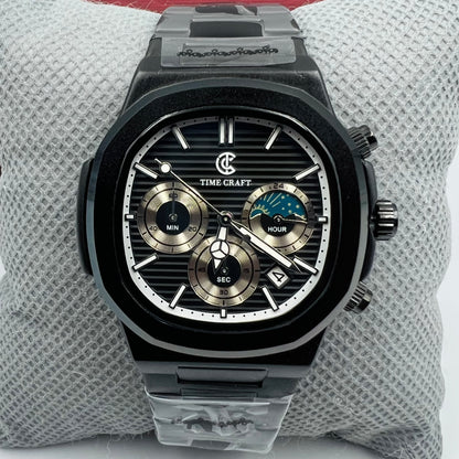 TimeCraft Chain Full Black Watch