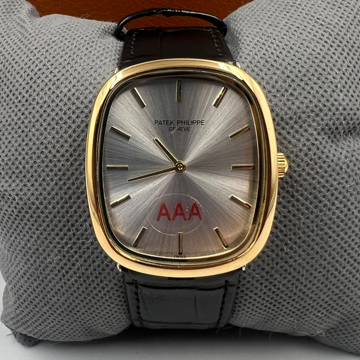 Patek AAA Black Golden Silver Watch