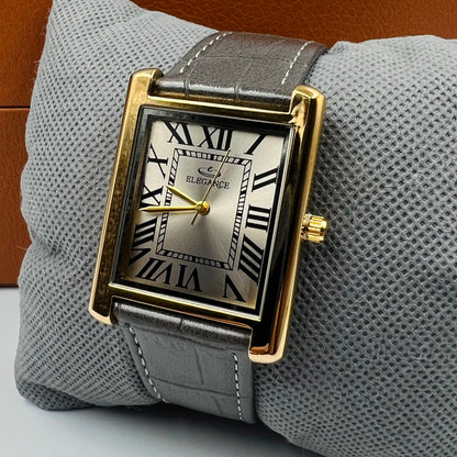 Elegance Golden Grey Watch