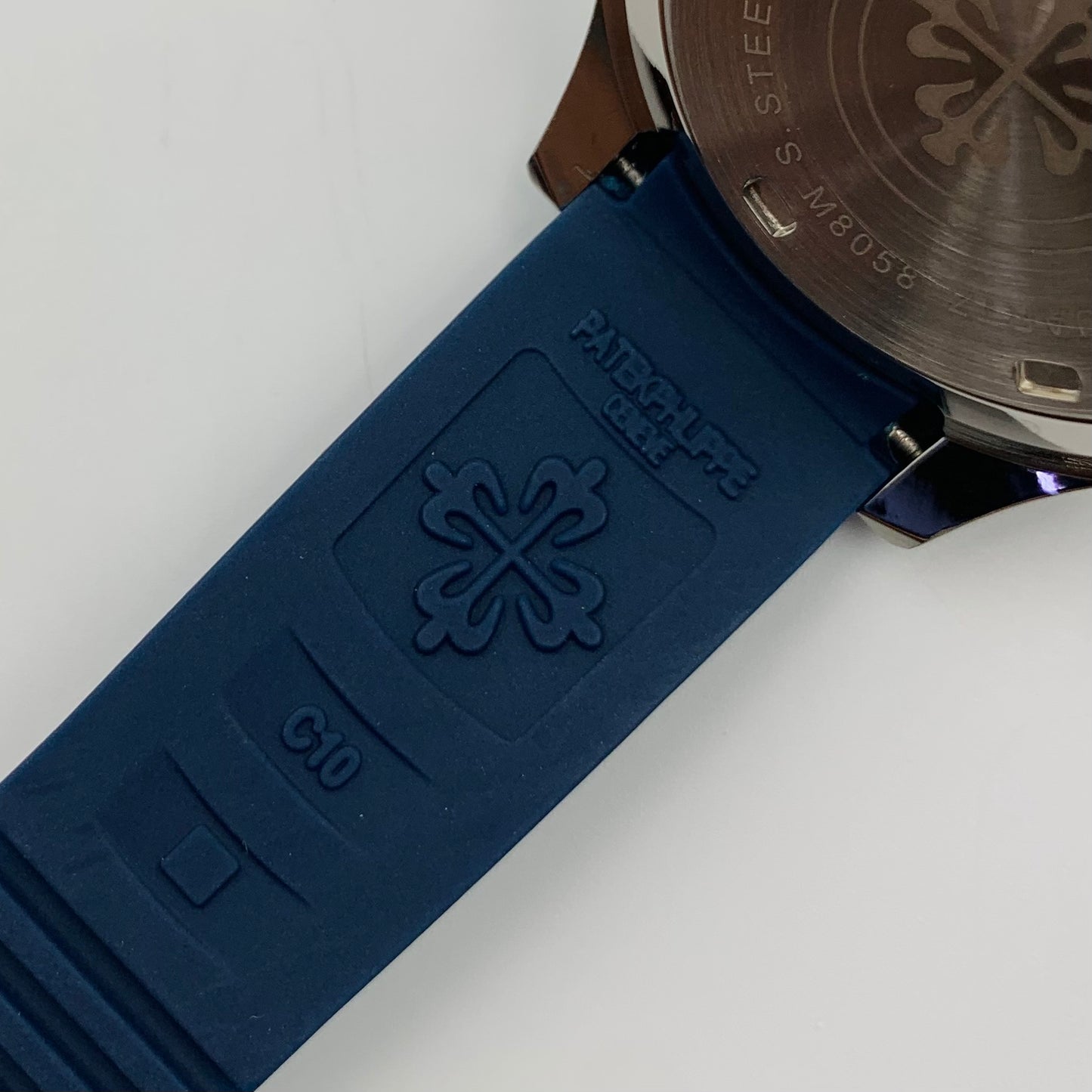 Patek Blue Dail Blue Strap Watch