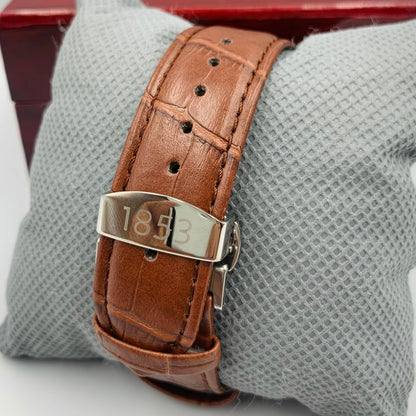 Tissot Silver Black Dail Watch
