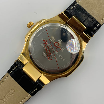 Seastar Black Golden Watch